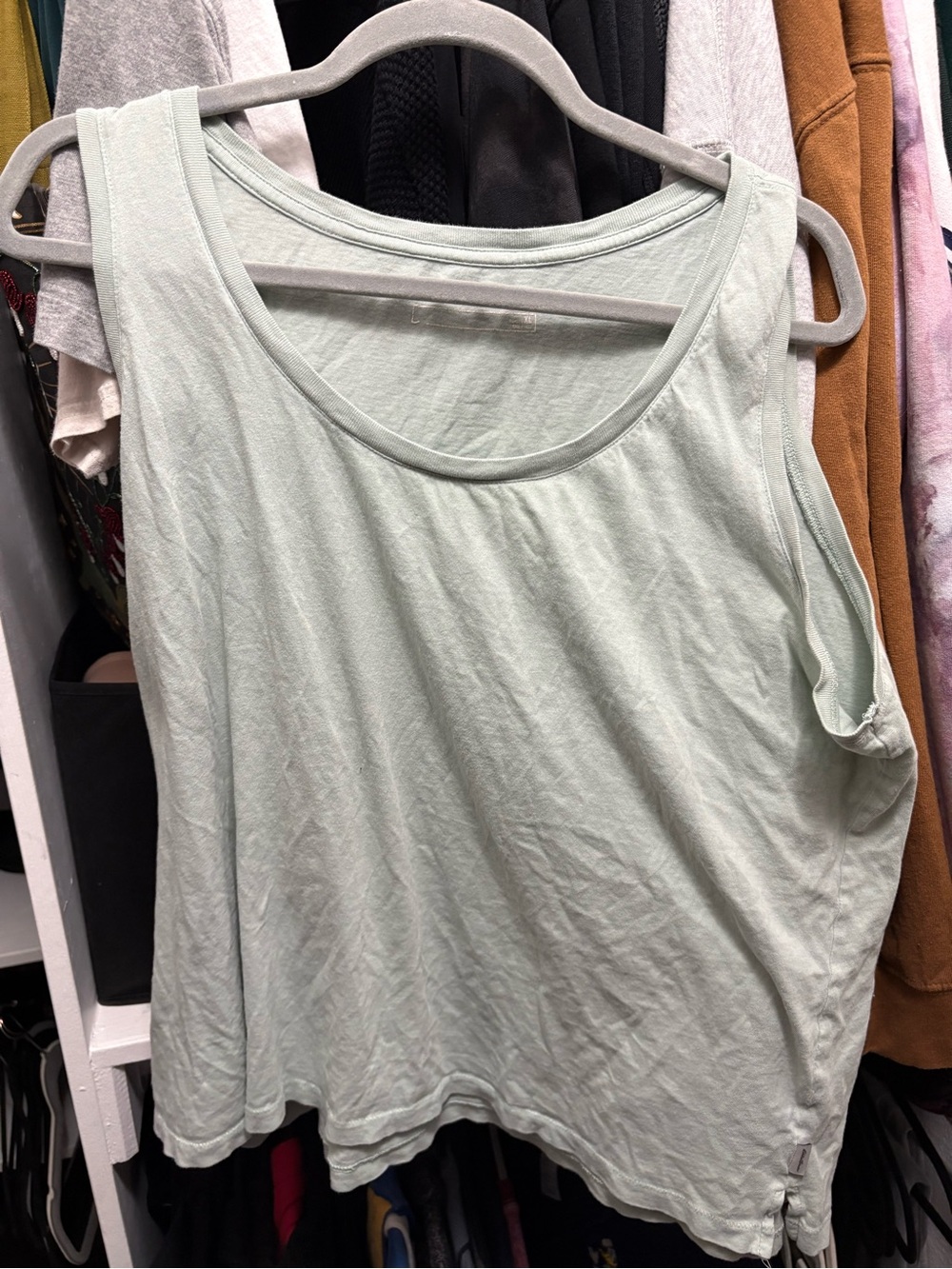 Pale Mint Eddie Bauer tank top